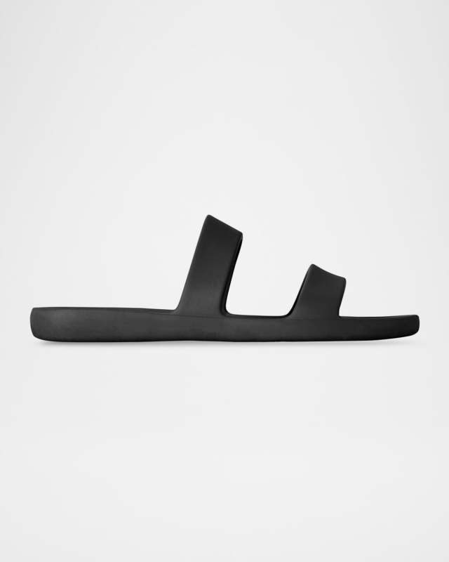 Foam Rubber Dual-Band Slide Sandals